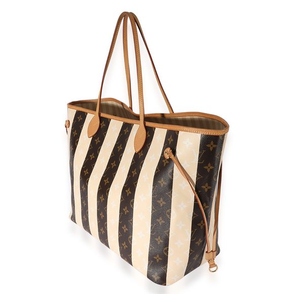 Louis Vuitton Monogram Canvas Rayures Neverfull GM - Picture 2 of 6